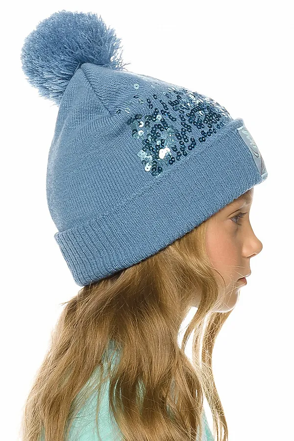 Шапка PELICAN, джинс - фото 2