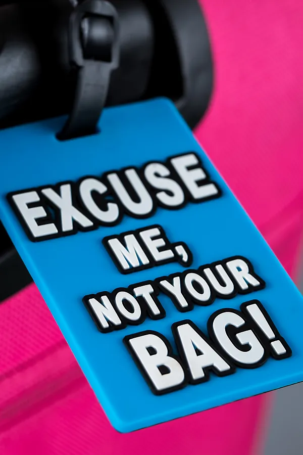 Багажная ID бирка Nothing But Love, голубой - фото 2