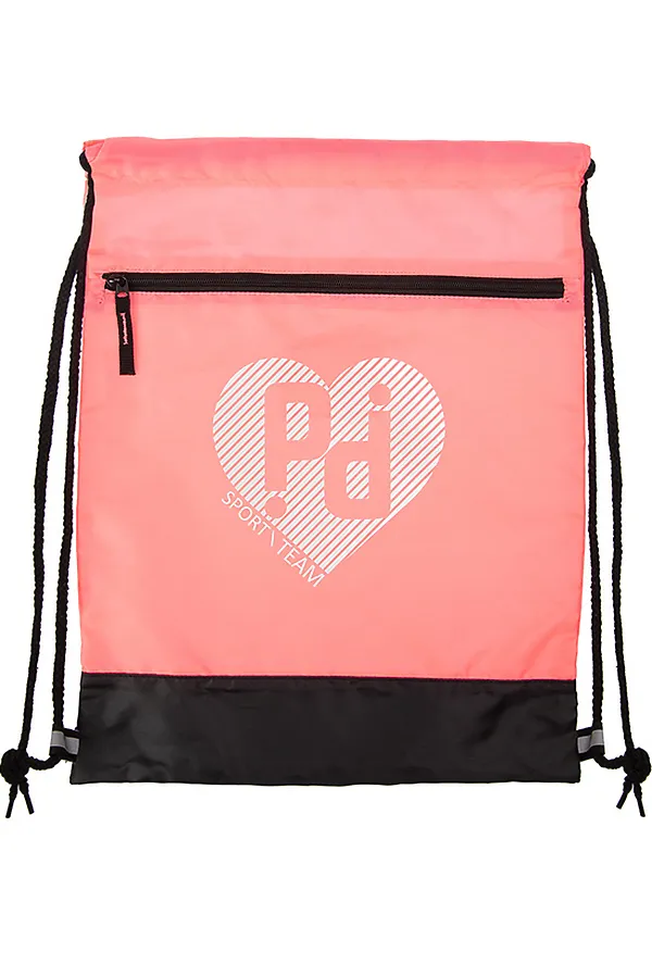 Сумка-мешок PLAYTODAY, фуксия, черный - фото 2