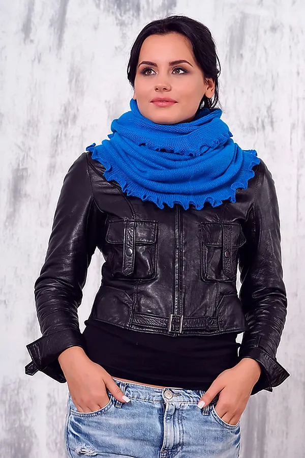 Хомут VAY, т.голубой - фото 2