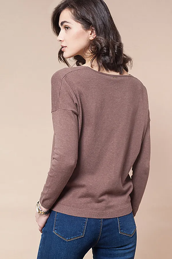 Джемпер VILATTE, кофейный - фото 2