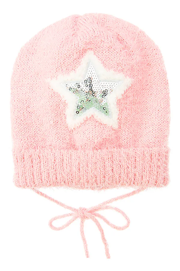 Комплект (Шапка+Снуд) PLAYTODAY, светло-розовый - фото 2