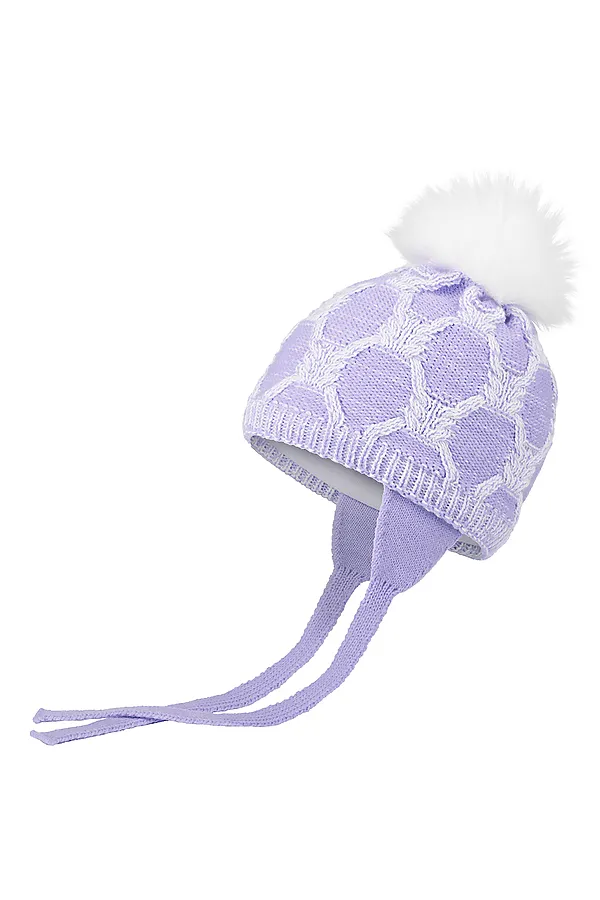 Шапка ESLI, сиреневый - фото 2