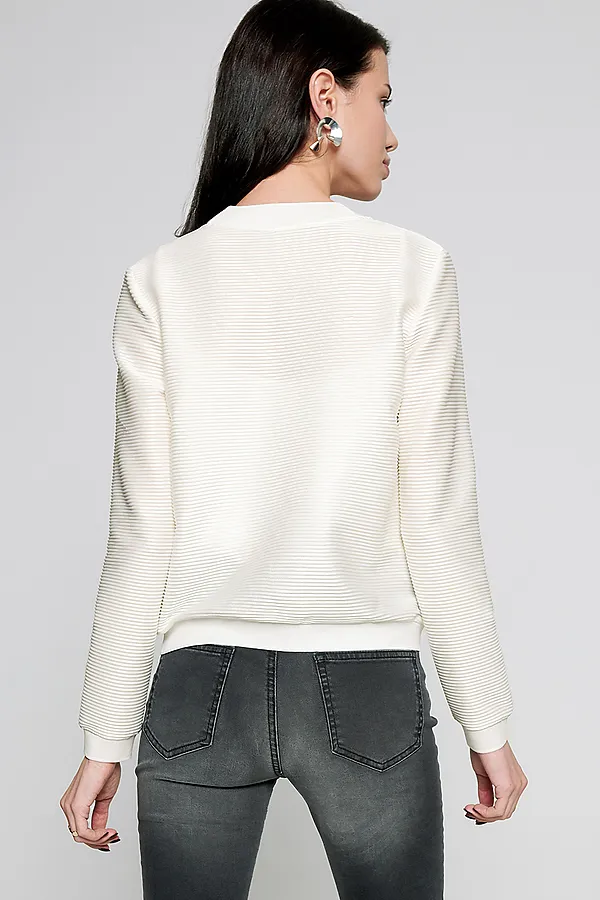 Бомбер CONTE ELEGANT, белый - фото 2