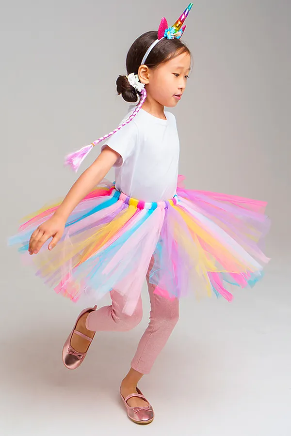 Комплект (Юбка+Ободок+Резинка) PLAYTODAY, многоцветная - фото 2