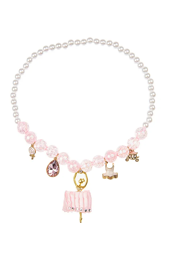 Комплект аксессуаров (Бусы+Браслет) PLAYTODAY, розовый - фото 2