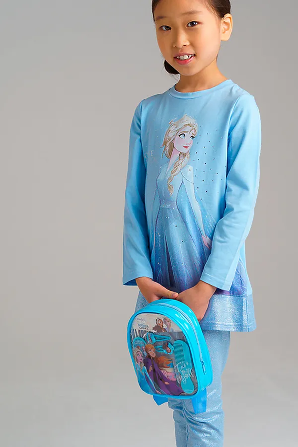 Набор (Рюкзак+Аксессуары) 10 шт. PLAYTODAY, голубой - фото 2