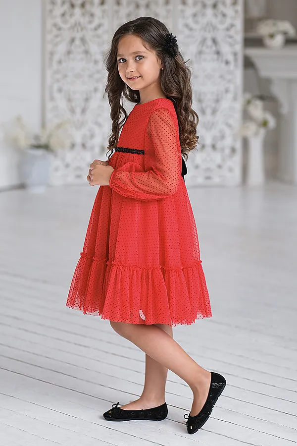 Платье ALOLIKA, красный - фото 2