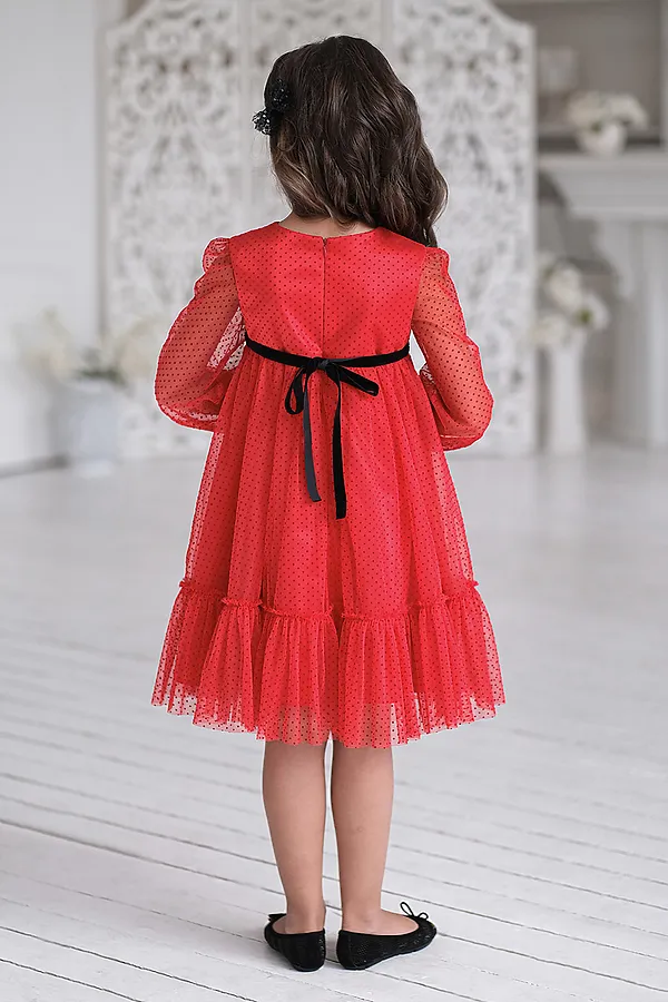 Платье ALOLIKA, красный - фото 2