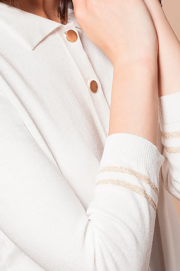 Джемпер VILATTE, белый - фото 2