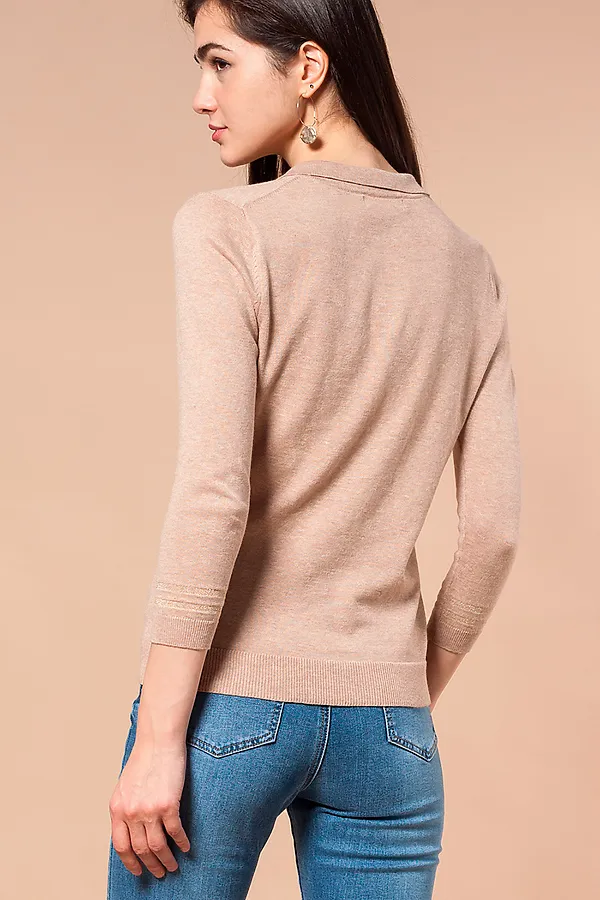 Джемпер VILATTE, светло-бежевый - фото 2