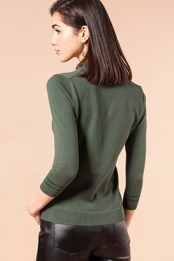 Джемпер VILATTE, оливковый - фото 2