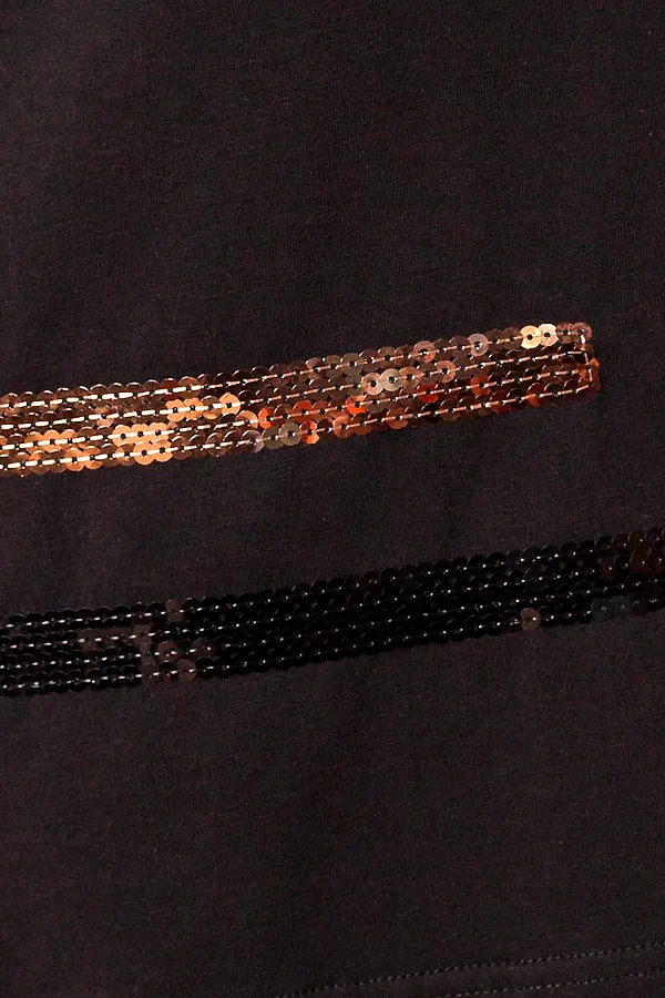 Футболка VILATTE, черный_stripes - фото 2