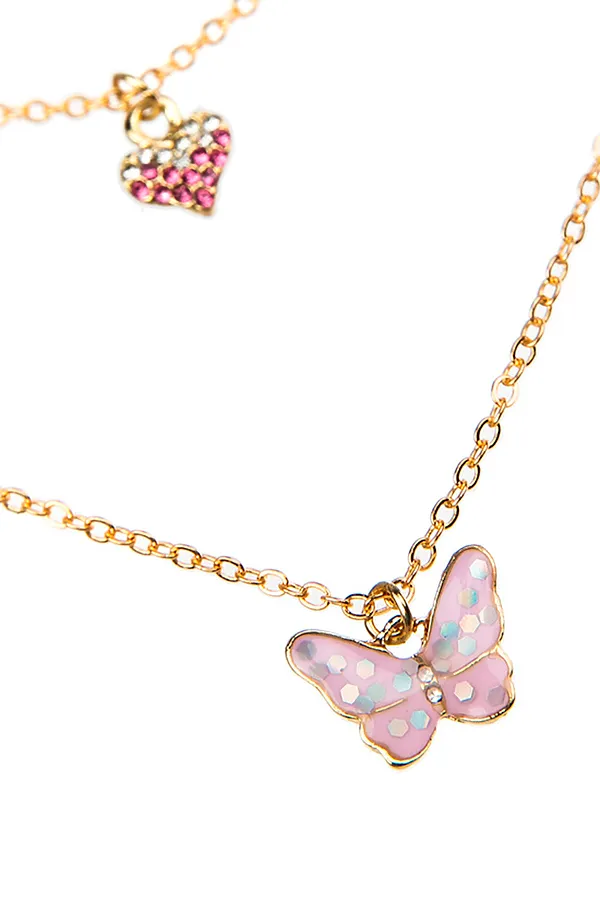 Кулон PLAYTODAY, розовый - фото 2