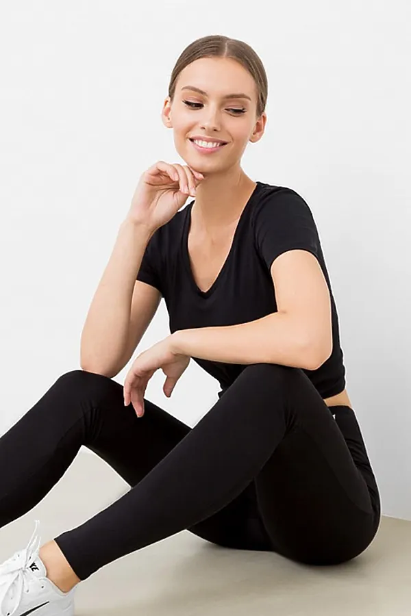 Леггинсы MARK FORMELLE, черный - фото 2