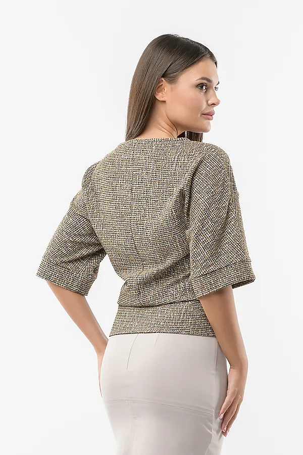 Джемпер REMIX, желтый меланж - фото 2