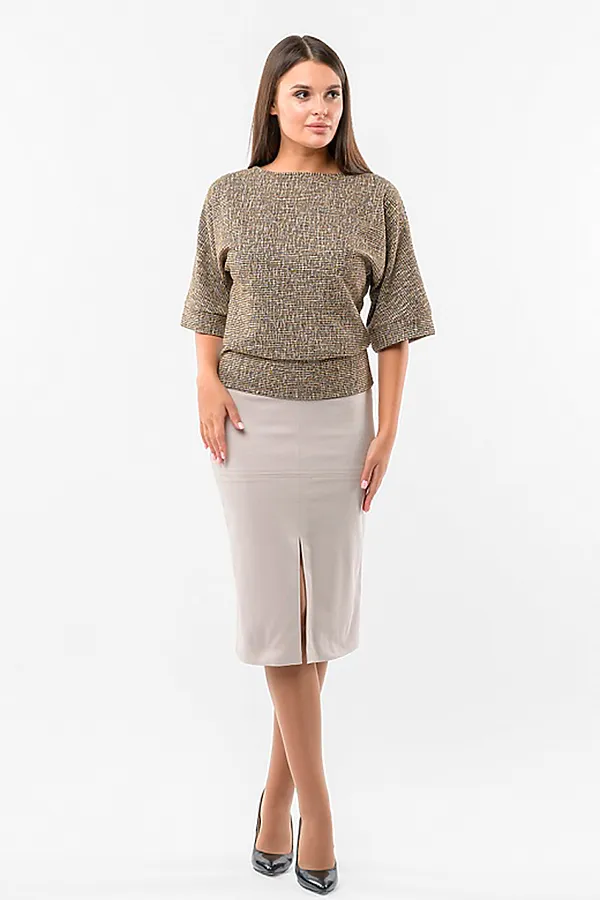 Джемпер REMIX, желтый меланж - фото 2