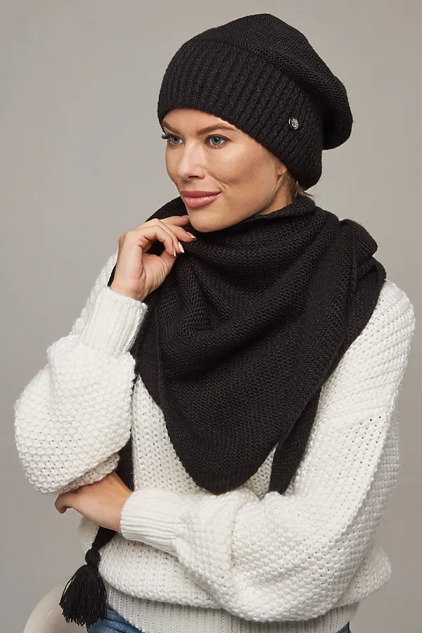 Шарф VAY, черный - фото 2