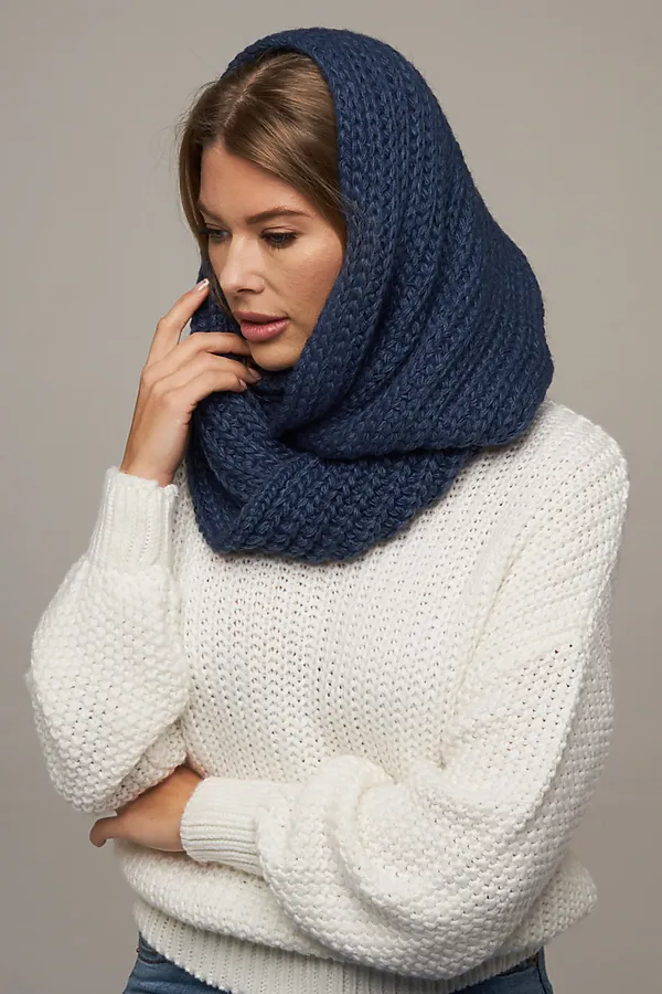 Снуд VAY, джинс - фото 2