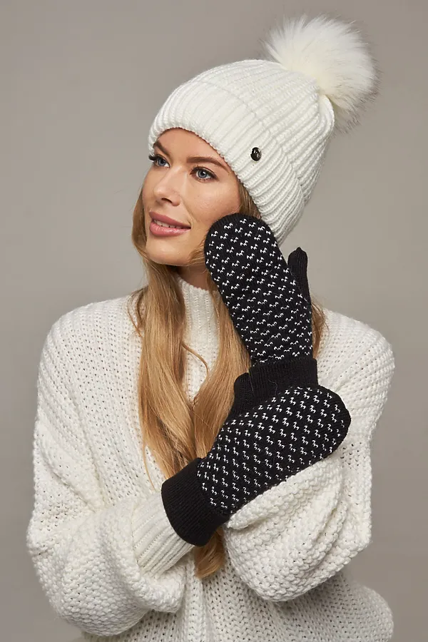 Варежки VAY, черный - фото 2