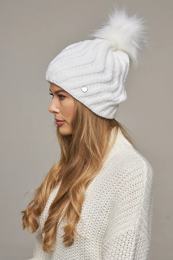 Шапка VAY, белый - фото 2
