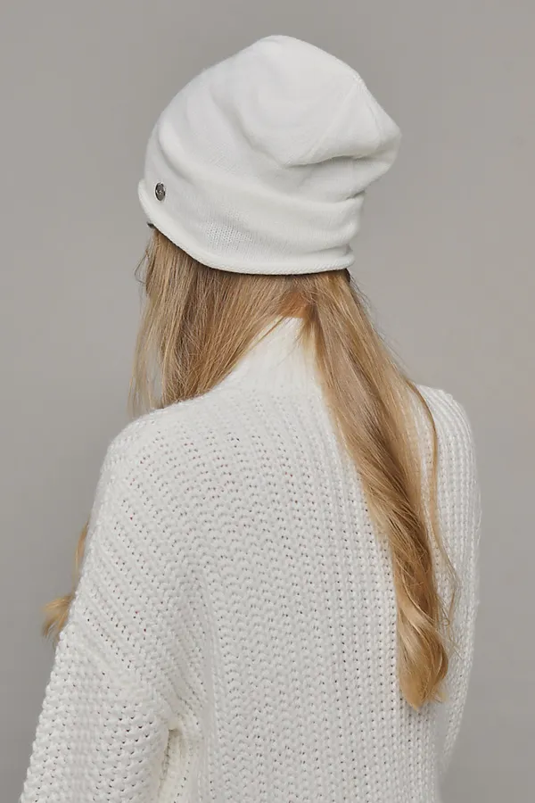 Шапка VAY, молоко - фото 2