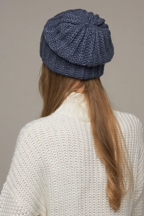 Шапка VAY, св.джинс - фото 2