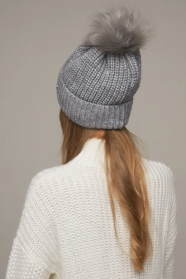 Шапка VAY, св.серый - фото 2