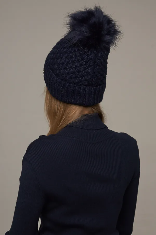 Шапка VAY, т.синий - фото 2