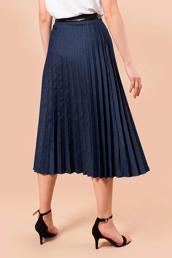 Юбка VILATTE, синий - фото 2