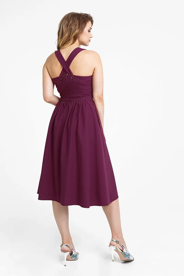 Платье MARIKO, сливовый - фото 2