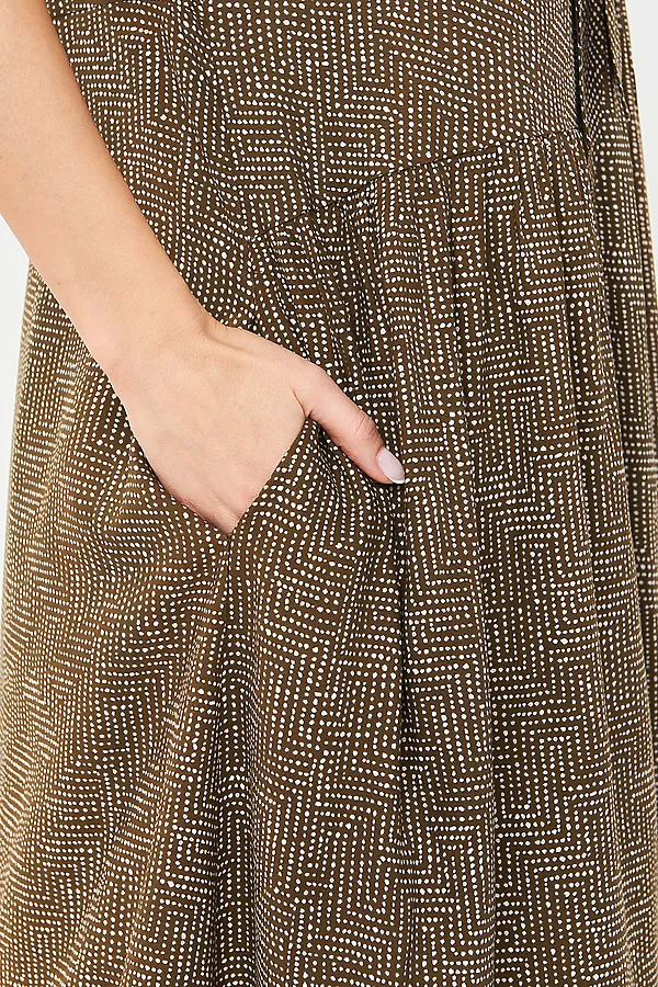 Платье ARGENT, хаки - фото 2