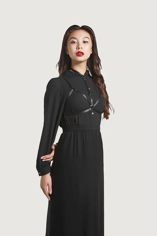 Портупея "Эль-Пасо" Nothing But Love, черный, серебристый - фото 2