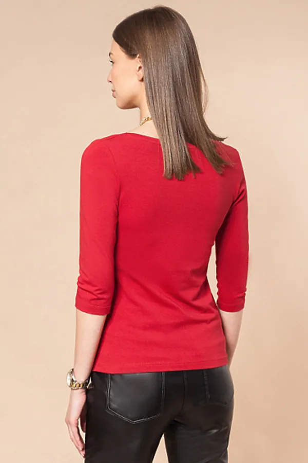 Футболка VILATTE, красный - фото 2