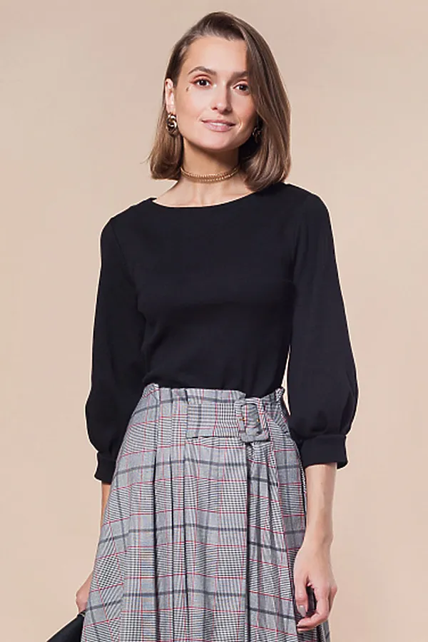 Джемпер VILATTE, черный - фото 2