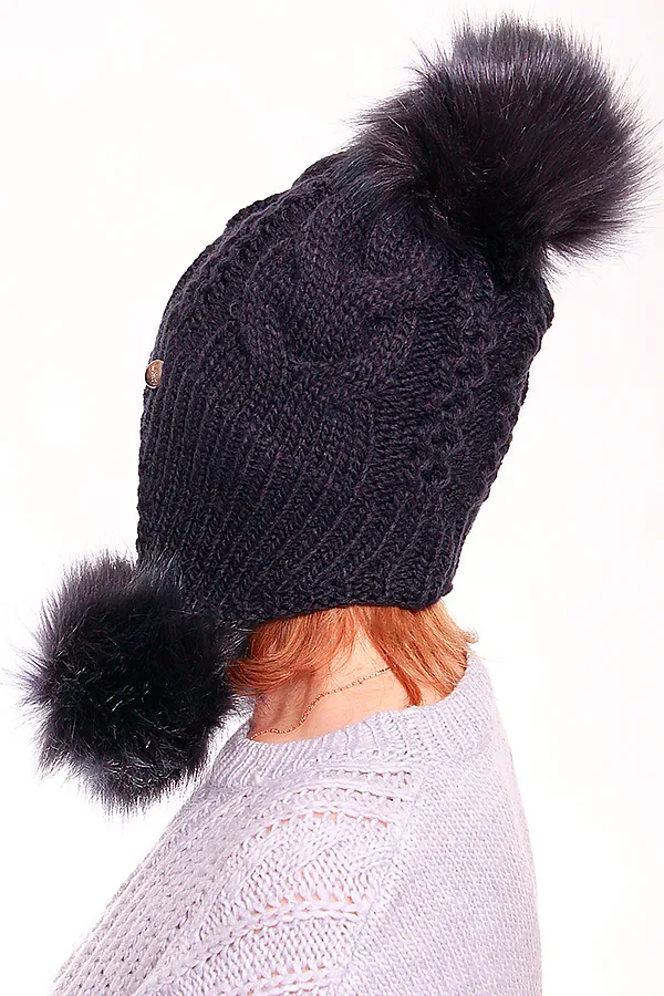 Шапка VAY, т.синий - фото 2