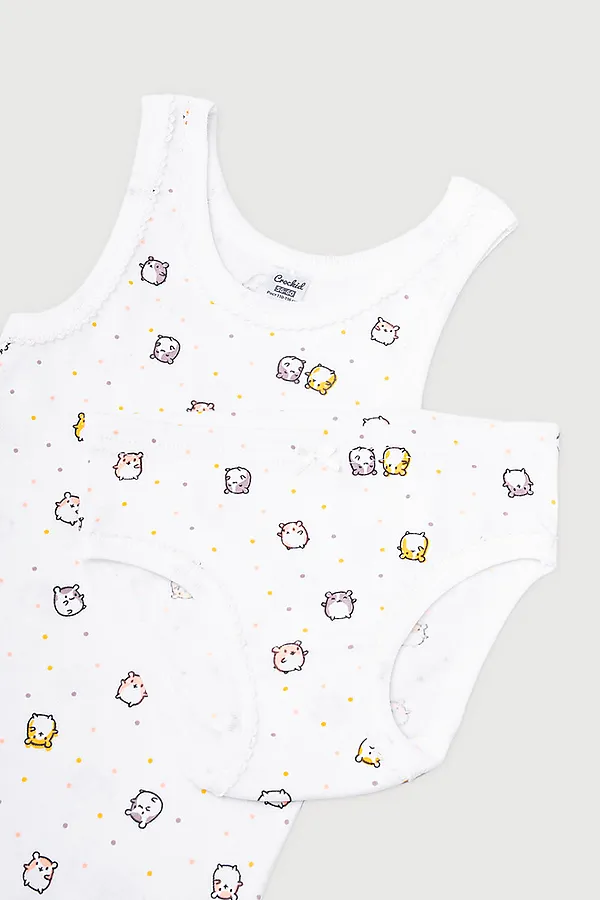 Комплект(Майка+Трусы) CROCKID SALE, белый - фото 2