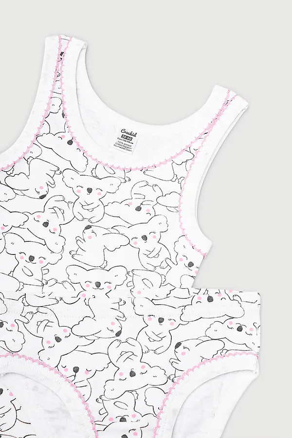 Комплект(Майка+Трусы) CROCKID SALE, белый - фото 2