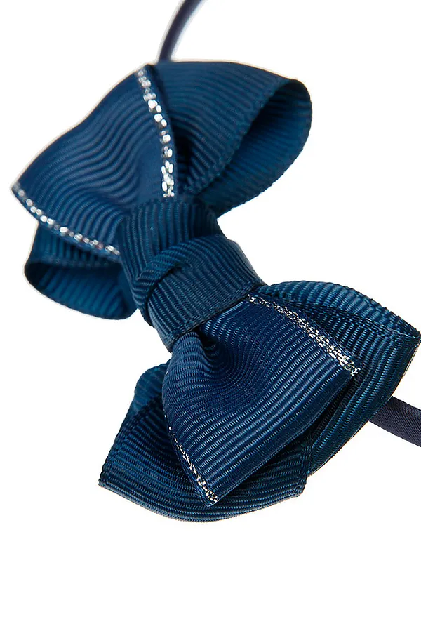 Заколка для волос 2 шт. + Ободок PLAYTODAY, темно-синий - фото 2