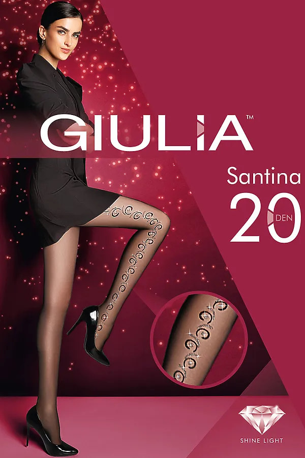 Колготки GIULIA, черный - фото 2