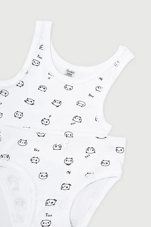 Комплект(Майка+Трусы) CROCKID SALE, белый - фото 2