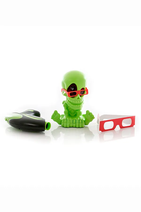 Игрушка Тир проекционный 3D Джонни-Черепок  с 1 бластером Игрушки разных брендов, мультиколор - фото 2