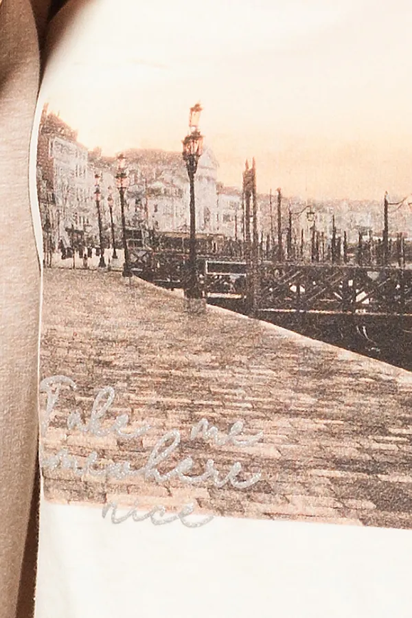 Футболка VILATTE, молочный_венеция - фото 2