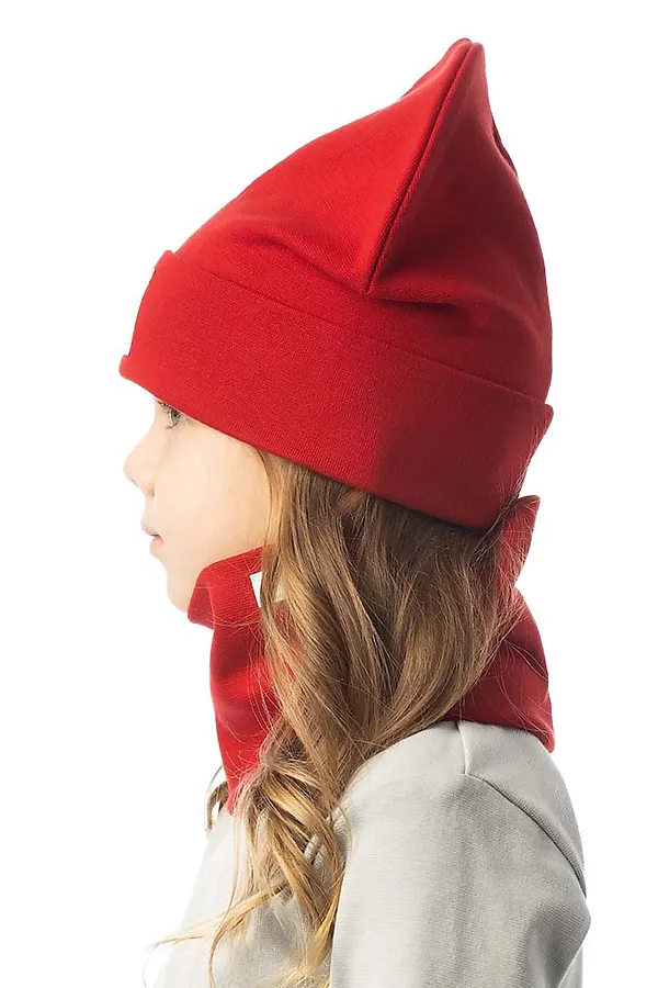 Комплект(Шапка+Снуд) BODO, красный - фото 2