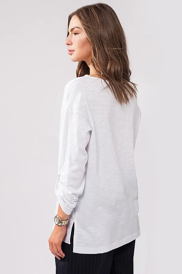 Лонгслив VILATTE, белый_keep it real - фото 2