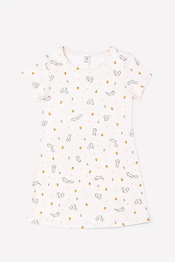 Сорочка CROCKID, молочный - фото 2