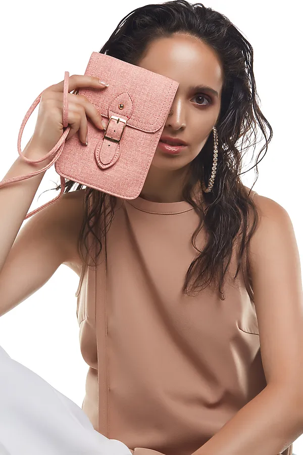 Сумка "Ночной Орлеан" Nothing But Love, светло-коралловый, золотистый - фото 2