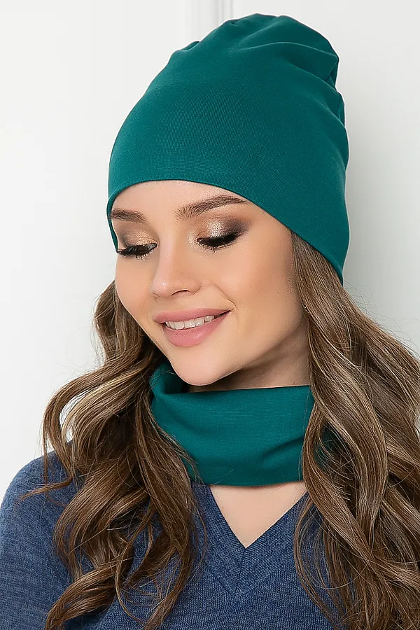 КОМПЛЕКТ КАПЕРИЯ (ЭМЕРАЛД) BELLOVERA, темно-зеленый - фото 2