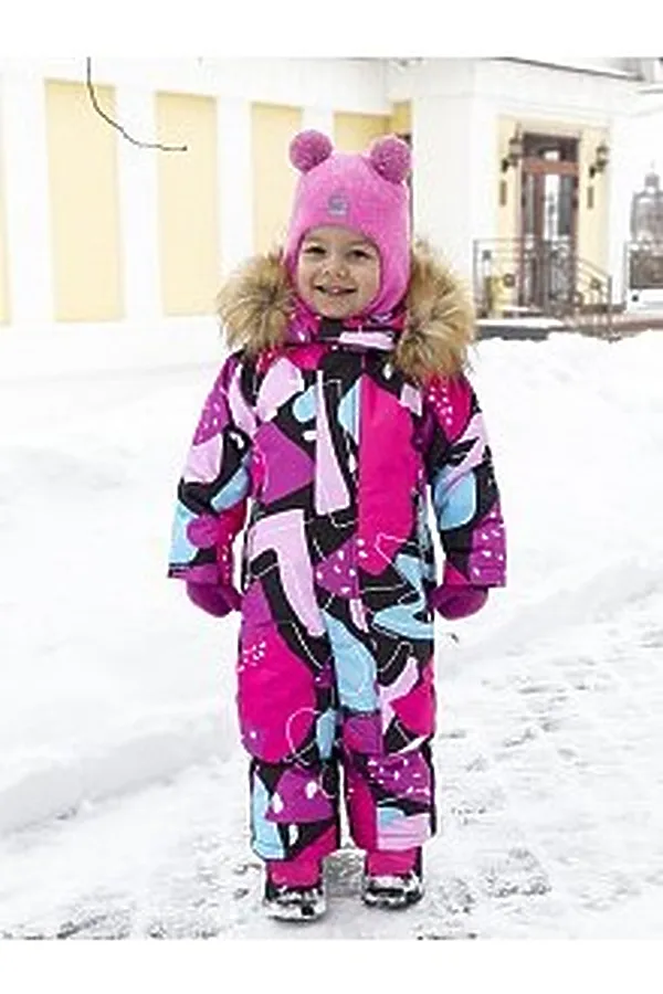 Комбинезон 8з1421 фуксия/бирюзовый NIKASTYLE, фуксия/бирюзовый - фото 2