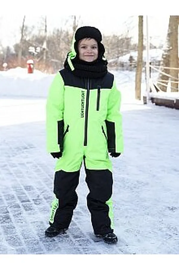 Комбинезон 8з1921 салатовый неон NIKASTYLE, салатовый неон - фото 2